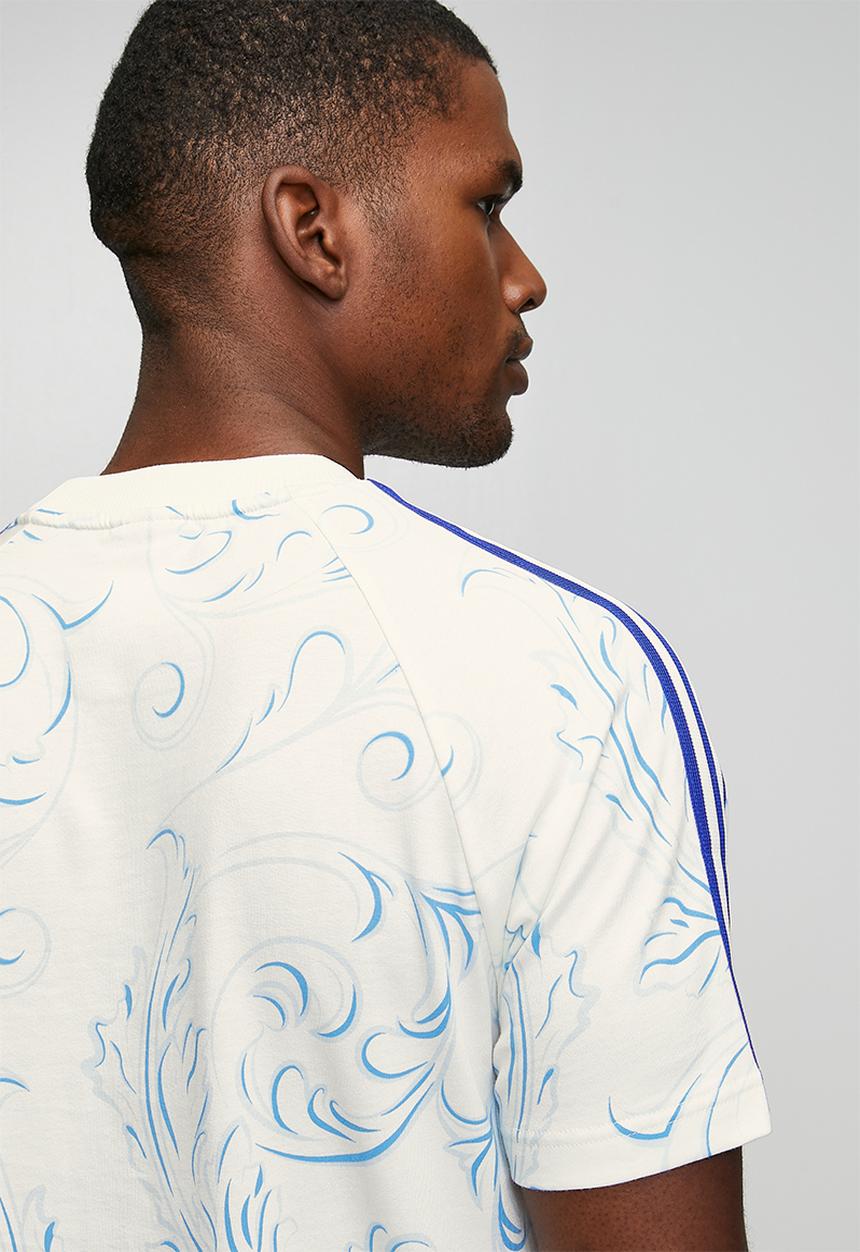 adidas Originals - Argentina AFA Originals AOP T-shirt - Off White