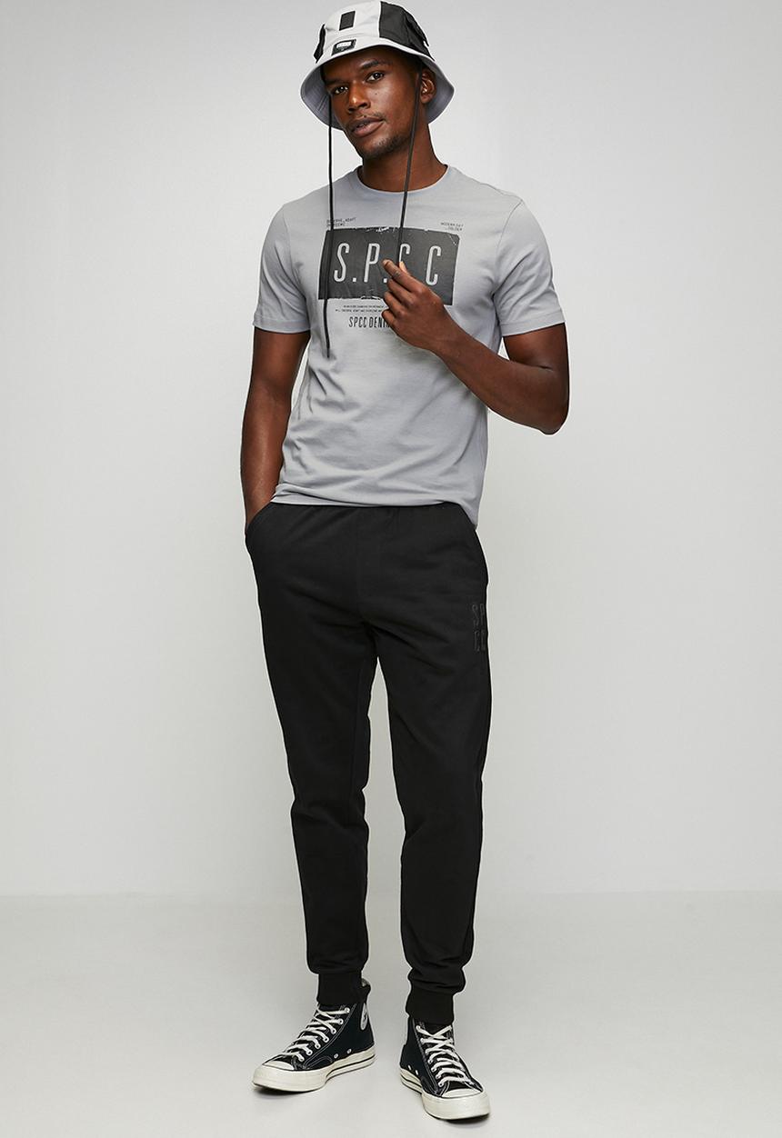 S.P.C.C - Elias Tee  - Mid Grey