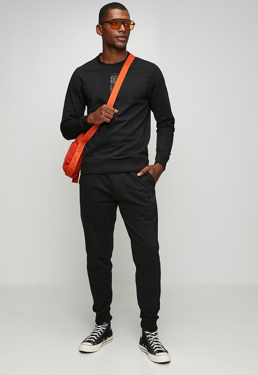 S.P.C.C - Miles Track Pant  - Black