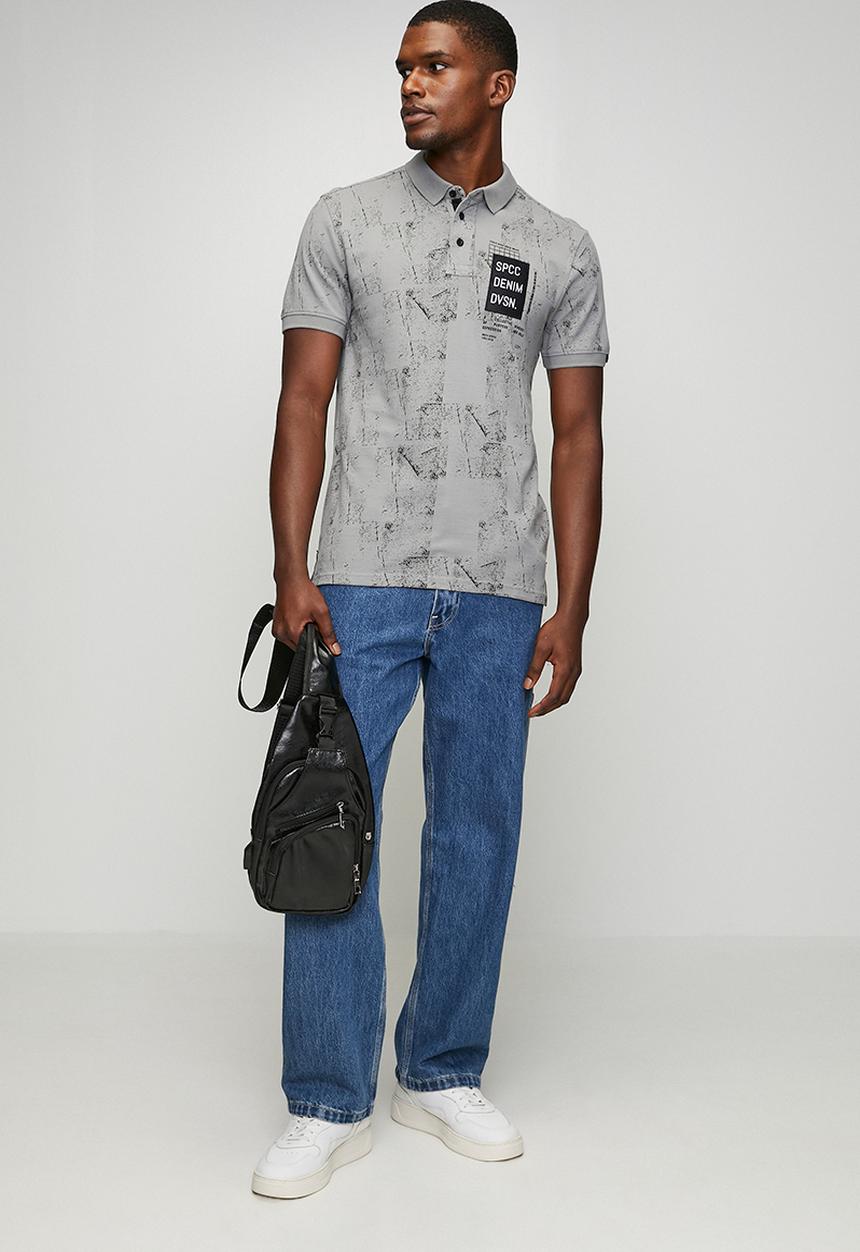 S.P.C.C - Emrys Golfer  - Mid Grey