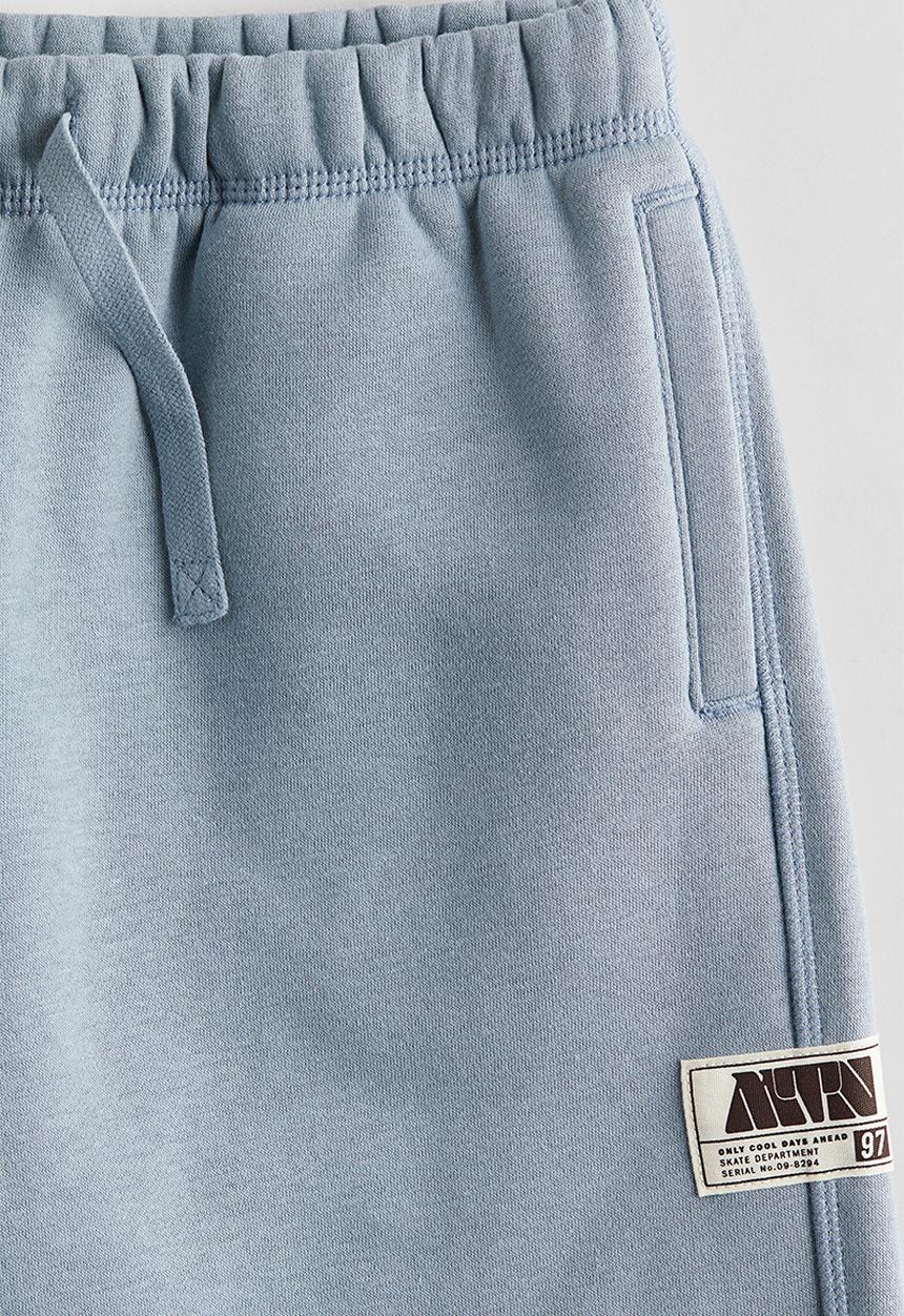 H&M - Brushed-inside joggers - light blue