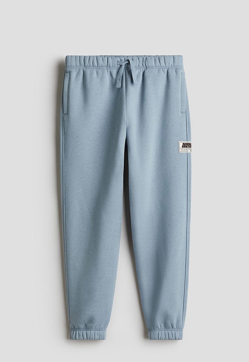 H&M - Brushed-inside joggers - light blue