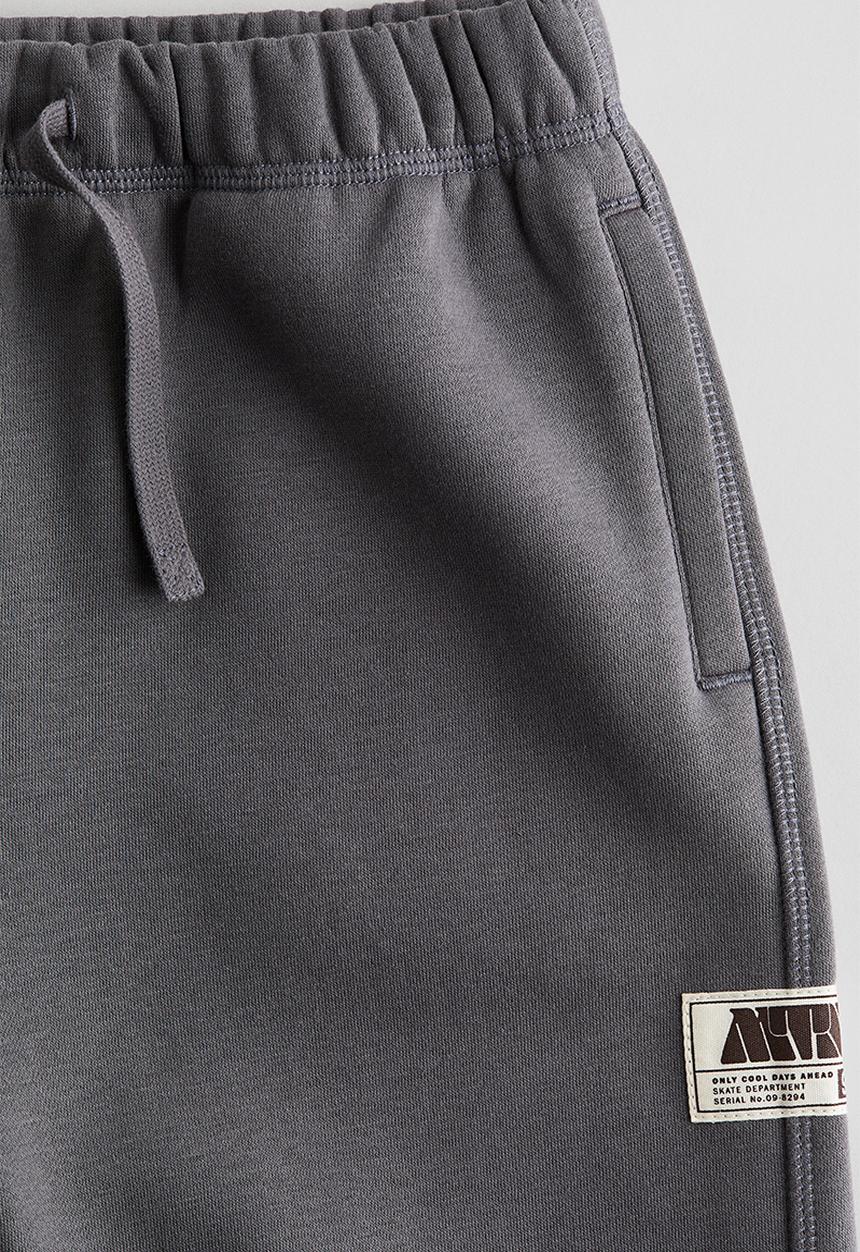 H&M - Brushed-inside joggers - grey