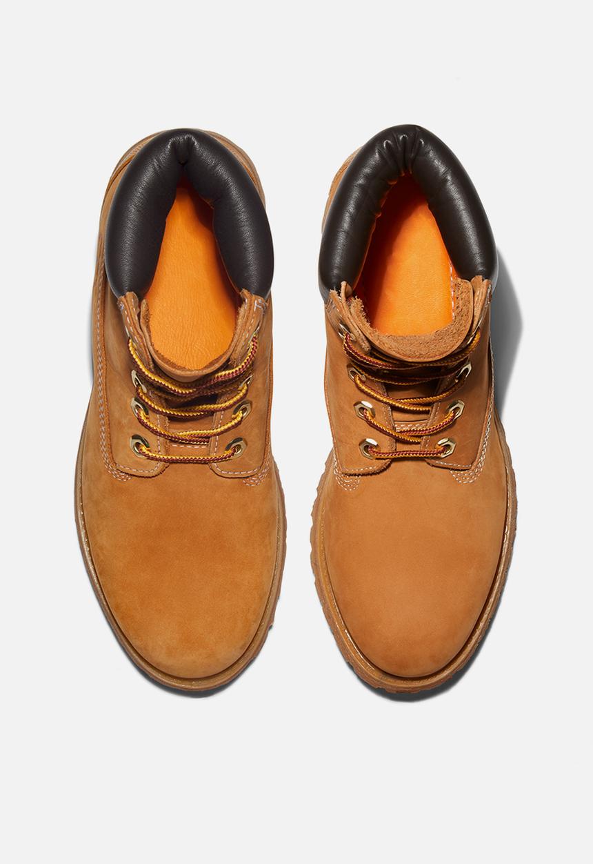 Timberland® premium 6 inch lace up waterproof boot - wheat nubuck