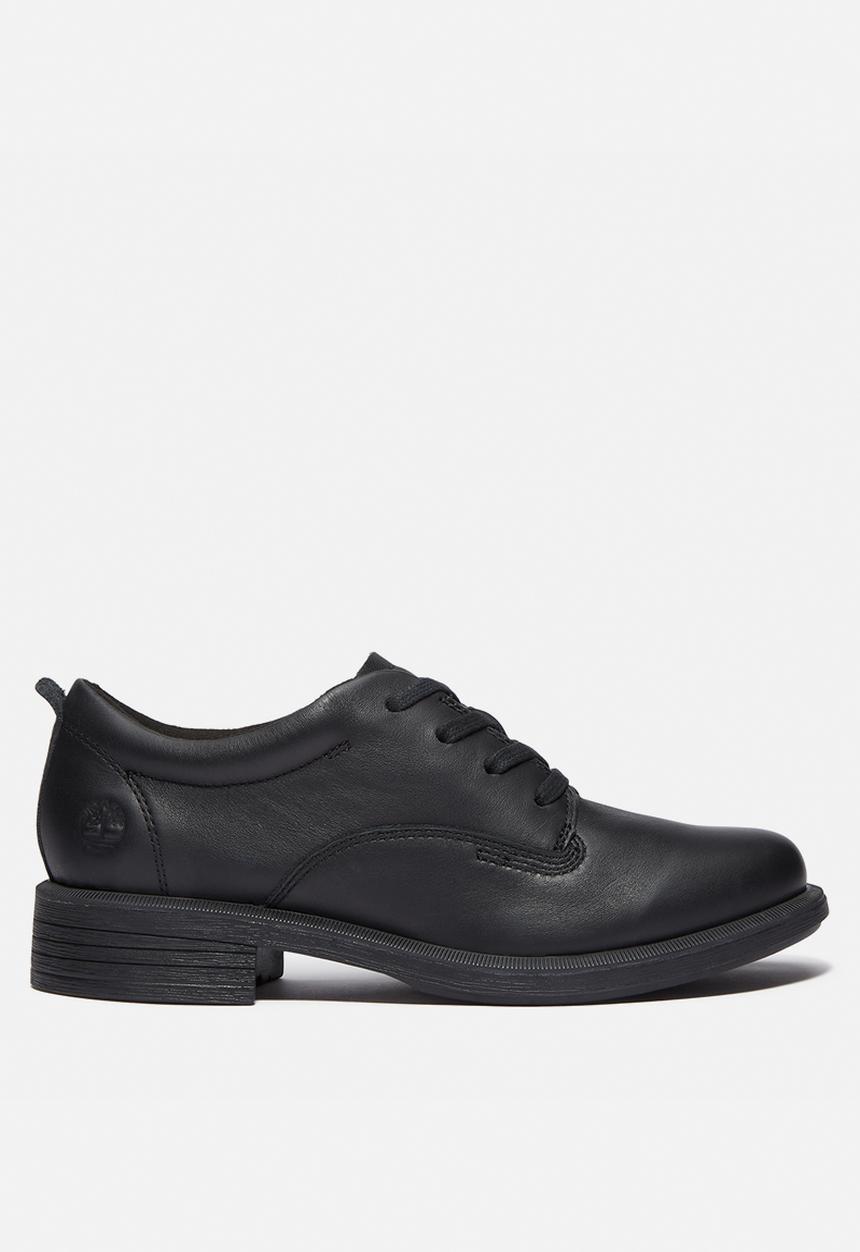 Timberland - Verona square lace up shoe - black full grain