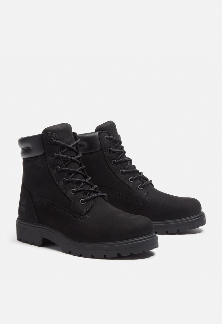 Timberland - Auburn falls 6 inch lace up waterproof boot - black nubuck