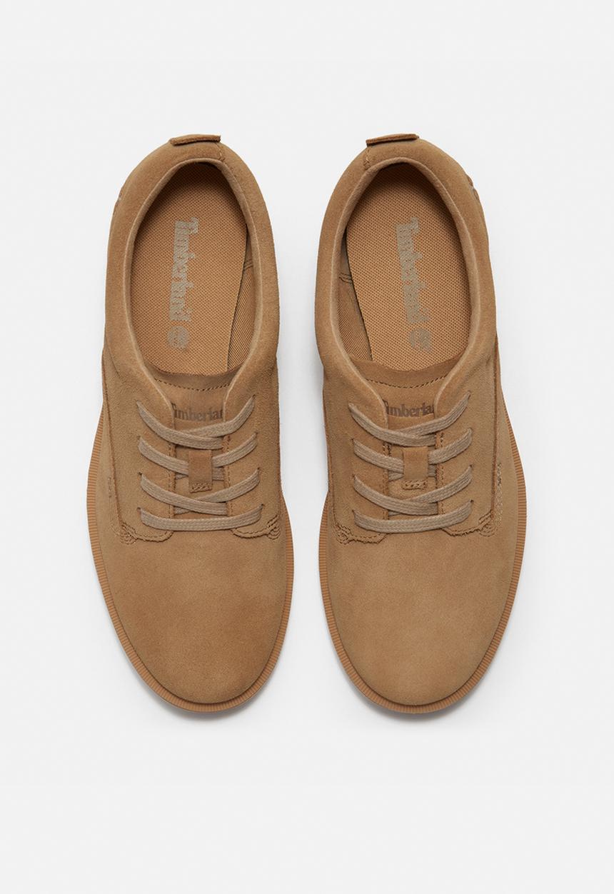Timberland - Verona square lace up shoe - medium beige suede