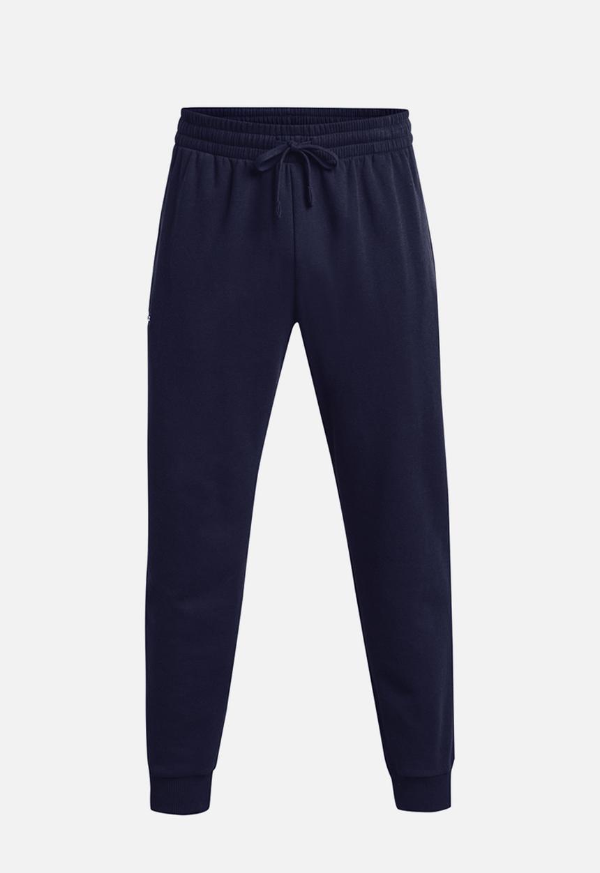 Under Armour - UA Rival Fleece Joggers - Midnight Navy/White