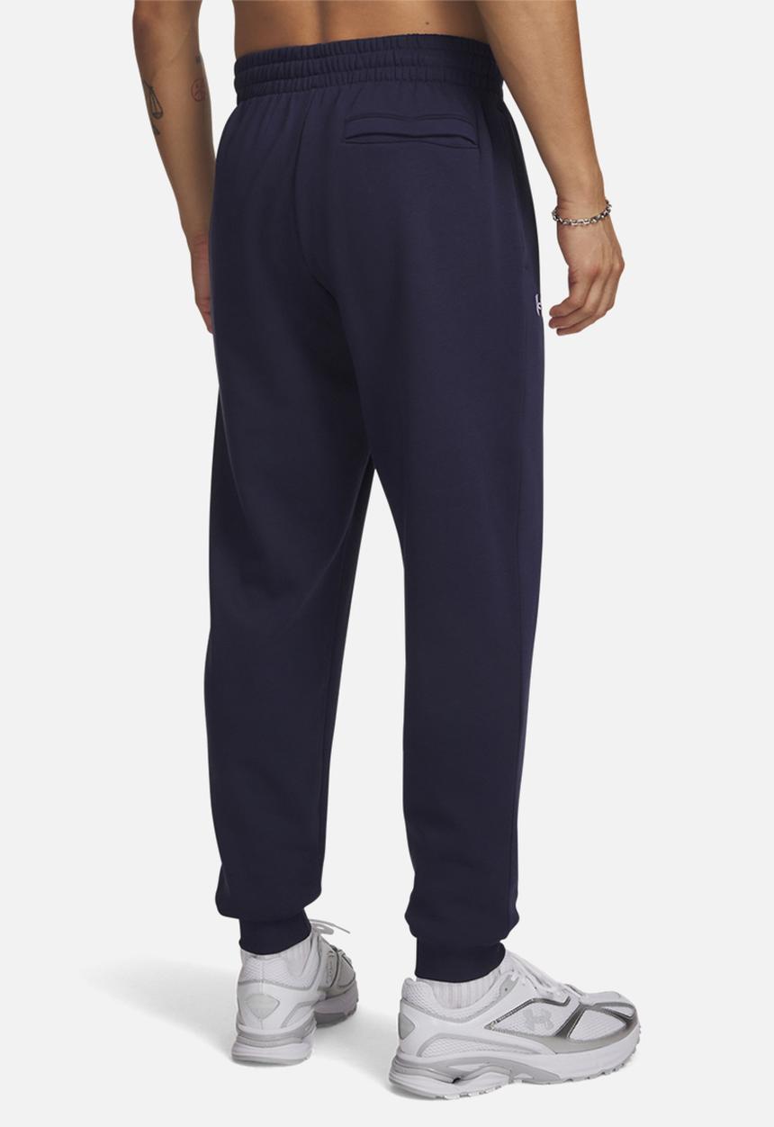 Under Armour - UA Rival Fleece Joggers - Midnight Navy/White