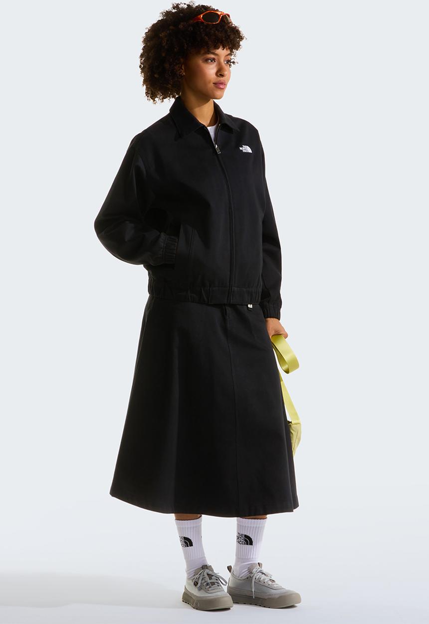 The North Face - W Twill Collared Jacket - Tnf Black