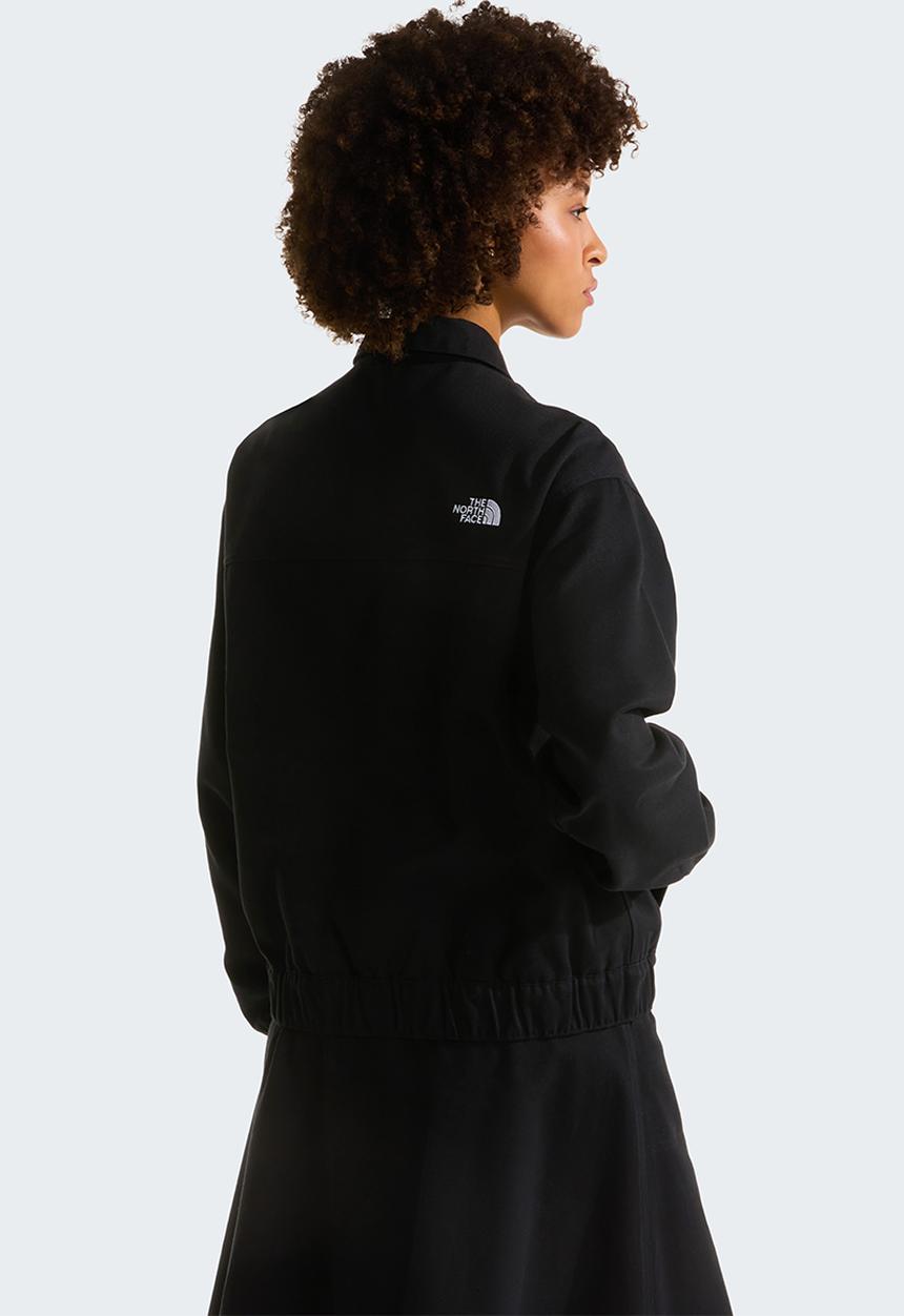 The North Face - W Twill Collared Jacket - Tnf Black