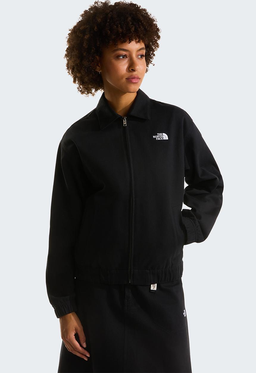 The North Face - W Twill Collared Jacket - Tnf Black
