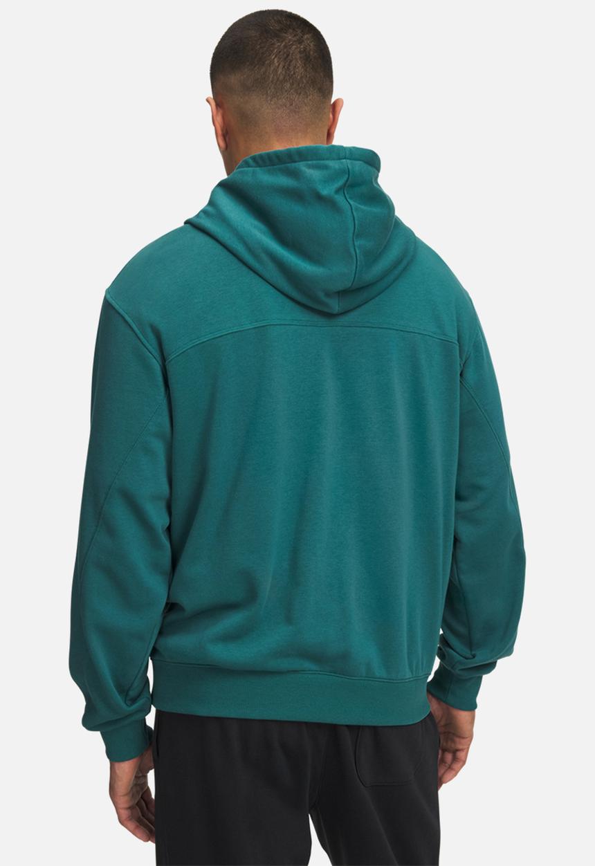 Under Armour - UA Rival LW Graphic Hoodie - Rack Green/Black