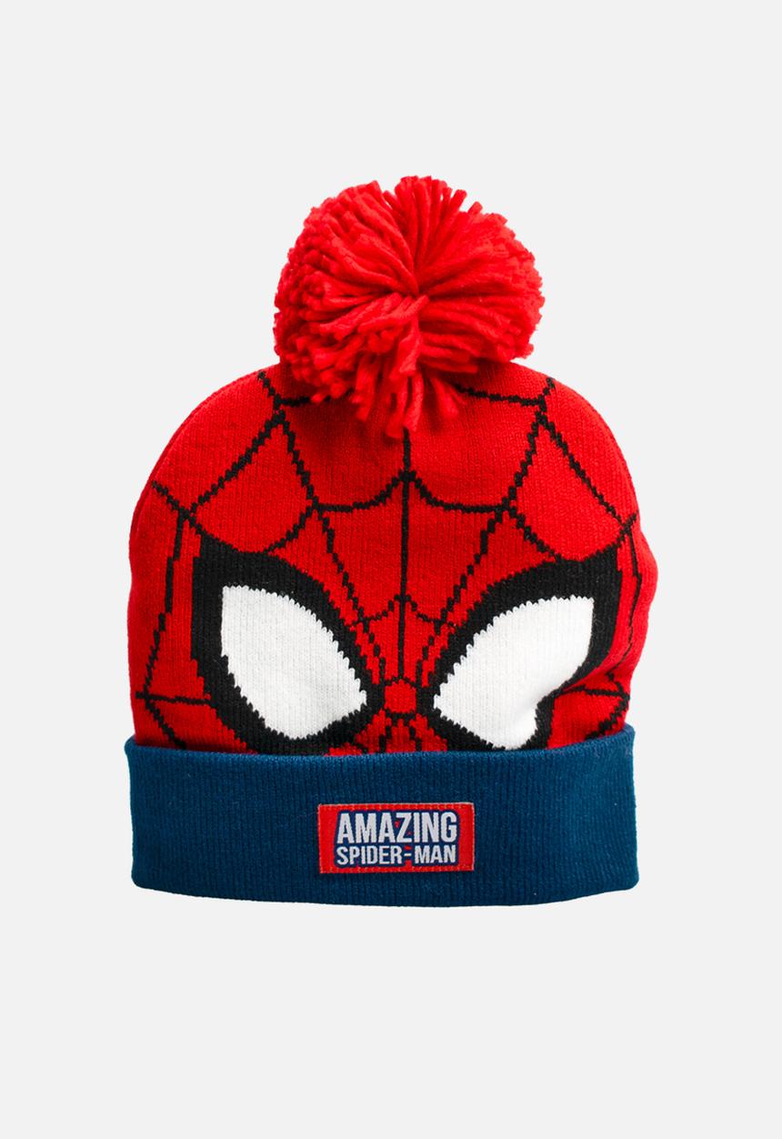 Character Group - Spiderman Fashion Beanie - Red & Blue