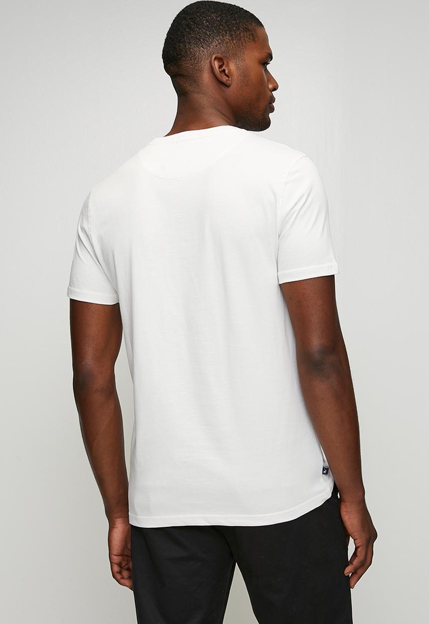 POLO - Fitz Logo Graphic Ss Tee - White