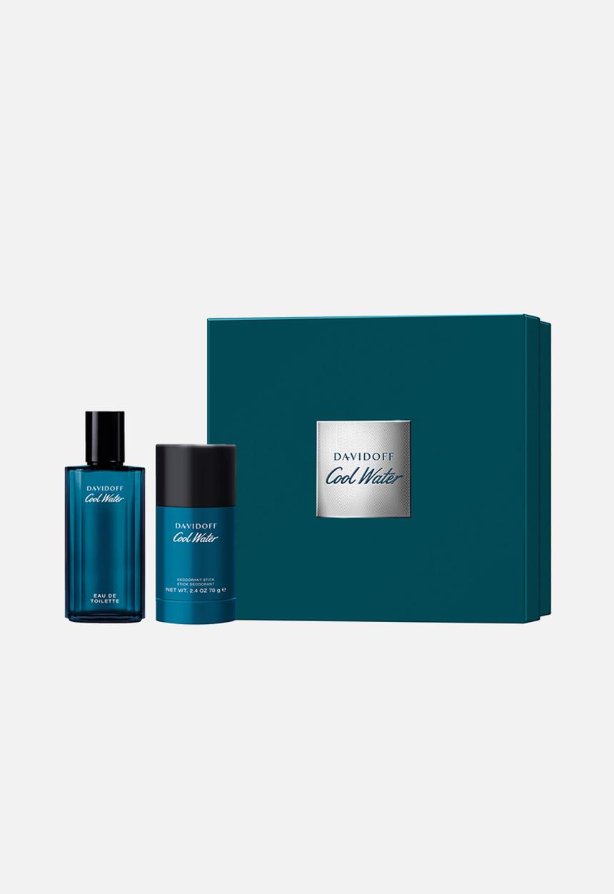 DAVIDOFF Fragrances - Davidoff Cool Waters Edt Gift Set + Deo - 75ml