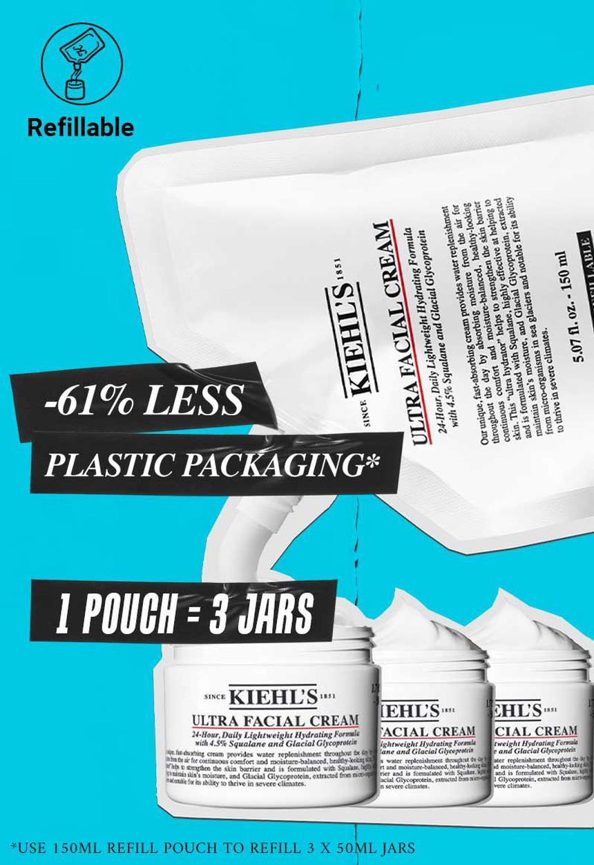 Kiehl's - Ultra Facial Cream Refill Pouch - 150ml