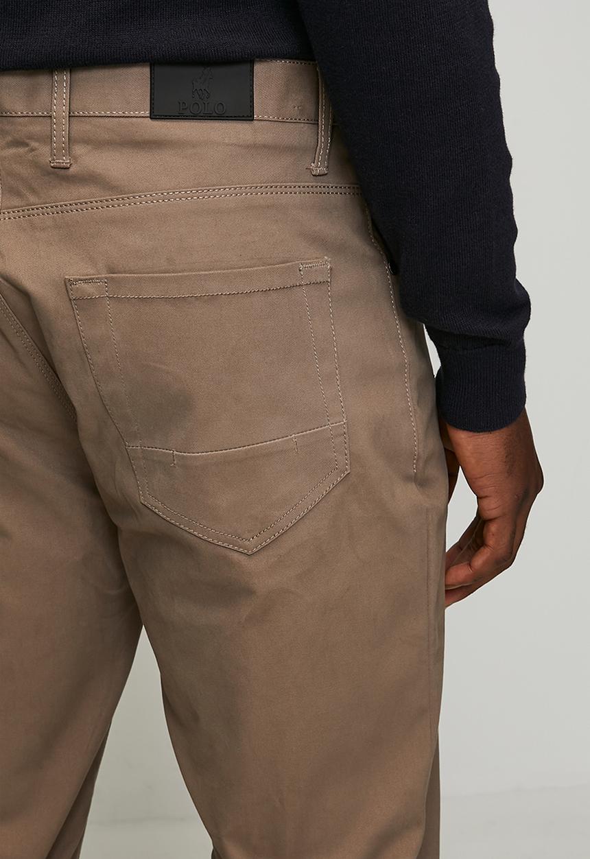 POLO - Ethan Essential 5 Pocket Trouser - Taupe
