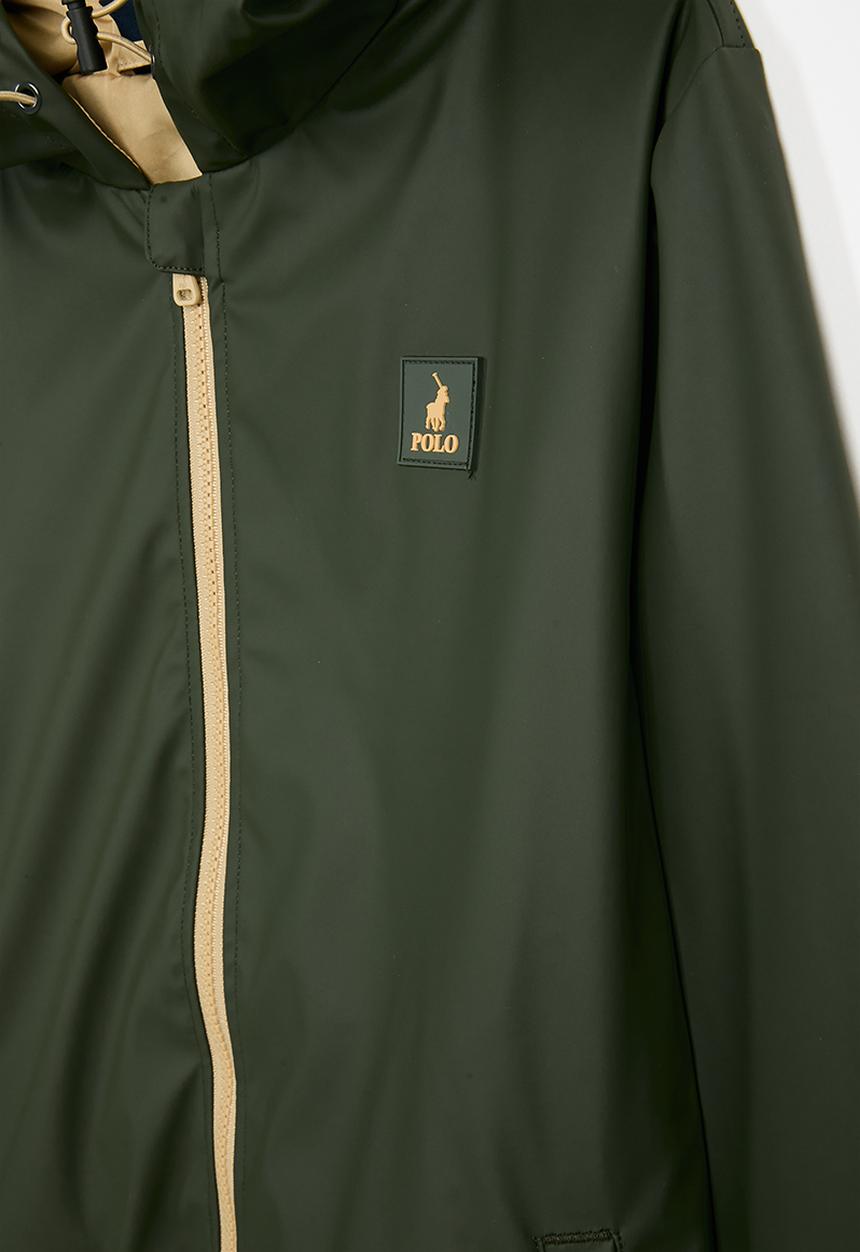 POLO - Boys mpho water repellant jacket - olive