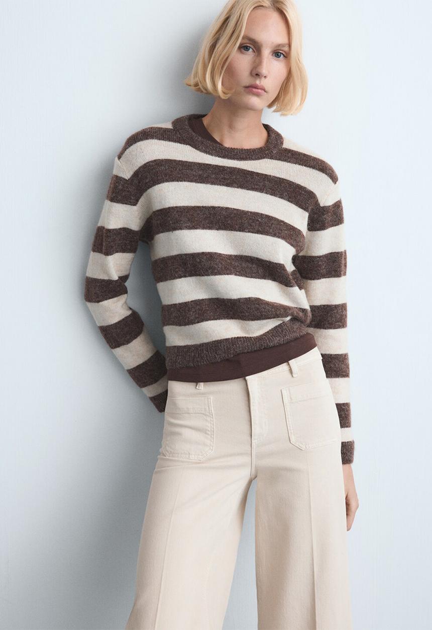 MANGO - Jeans jessie - light brown
