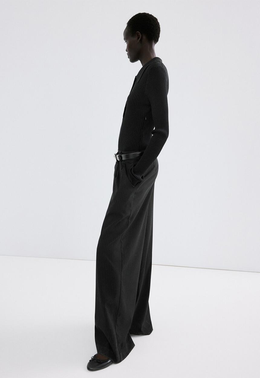 MANGO - Jumpsuit irim- black