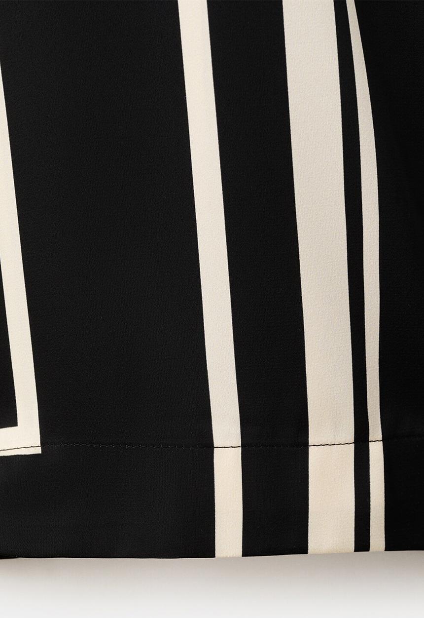 MANGO - Trousers carol- black