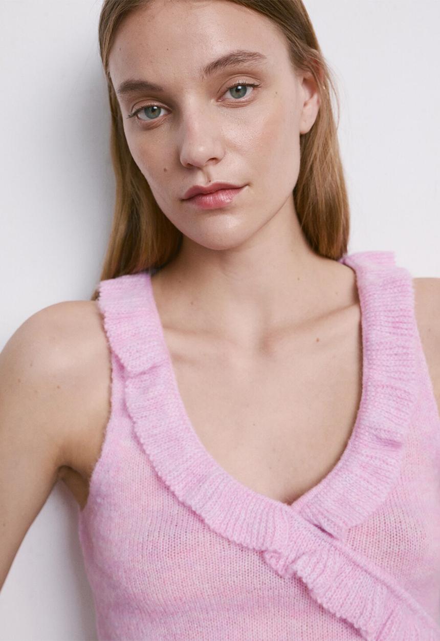 MANGO - Top heidi- pink