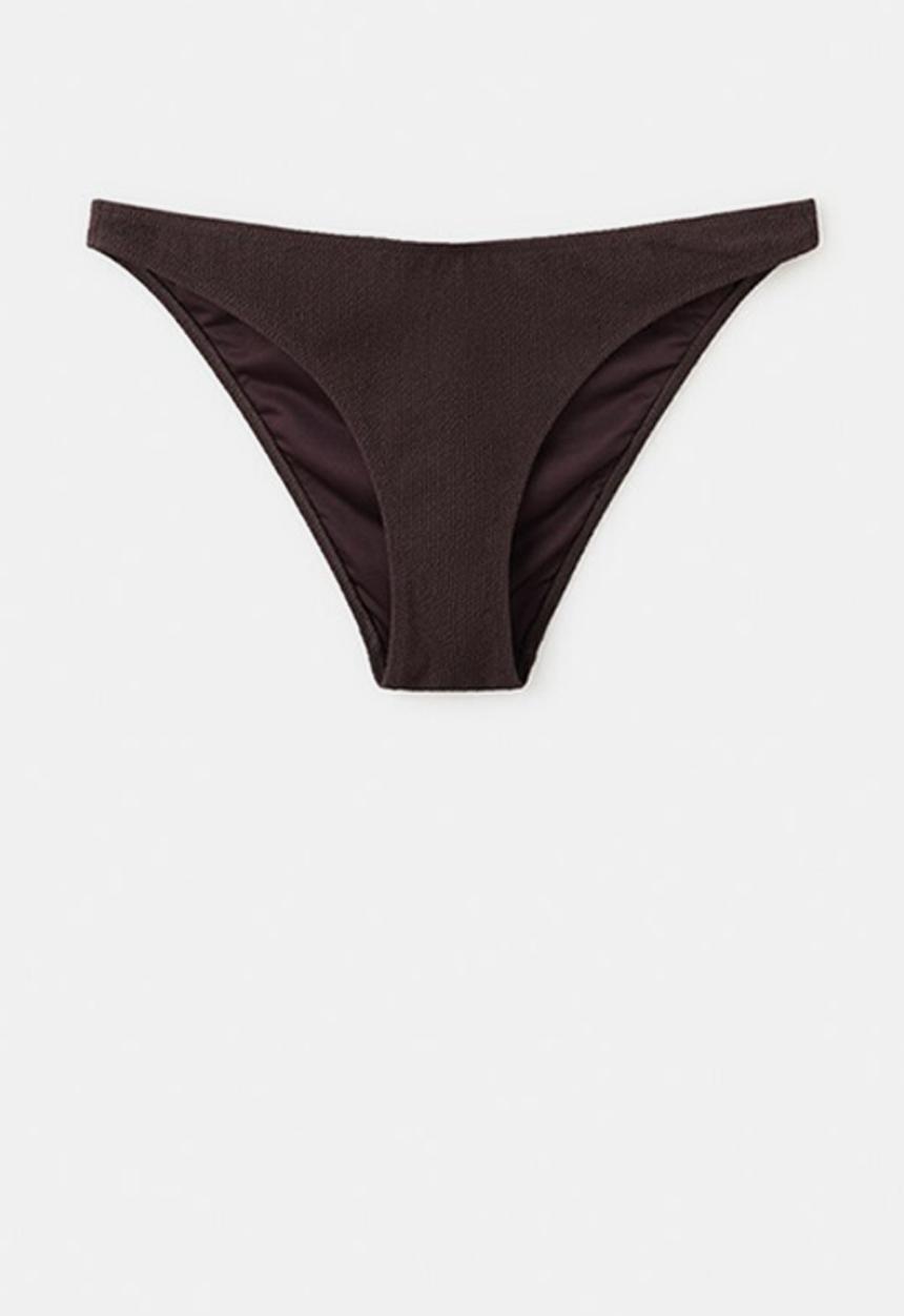 MANGO - Bikini pantie sifnos- brown