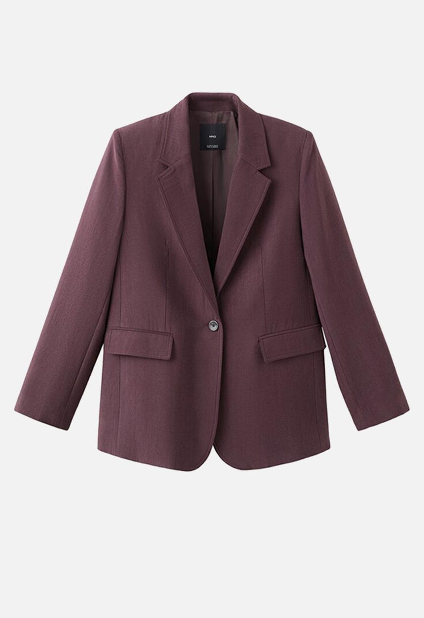 MANGO - Blazer veronica- medium purple
