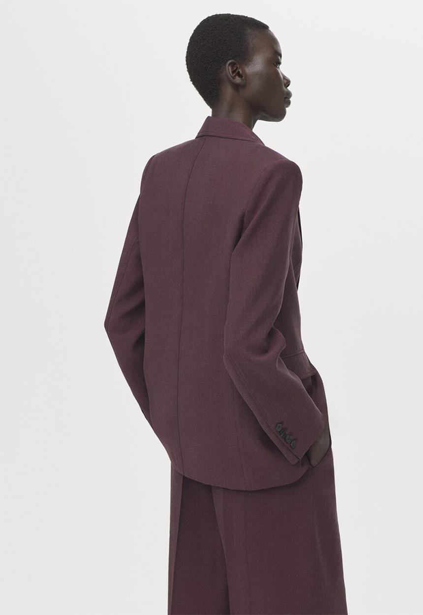 MANGO - Blazer veronica- medium purple