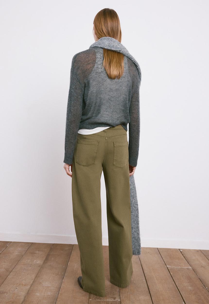 MANGO - Jeans clemence - beige/khaki