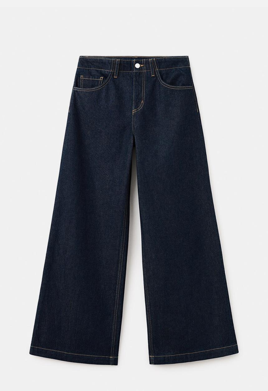 MANGO - Jeans lia- open blue