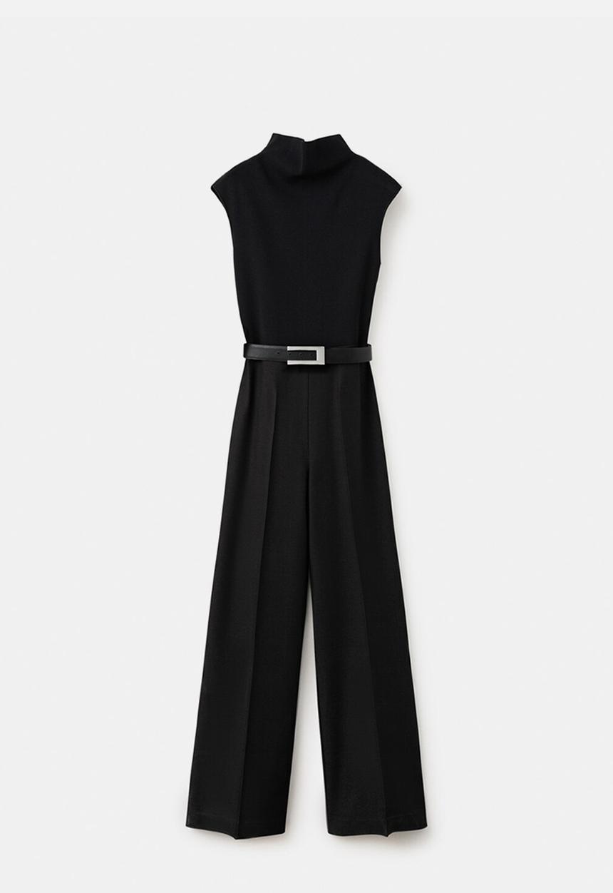 MANGO - Jumpsuit gabi- black