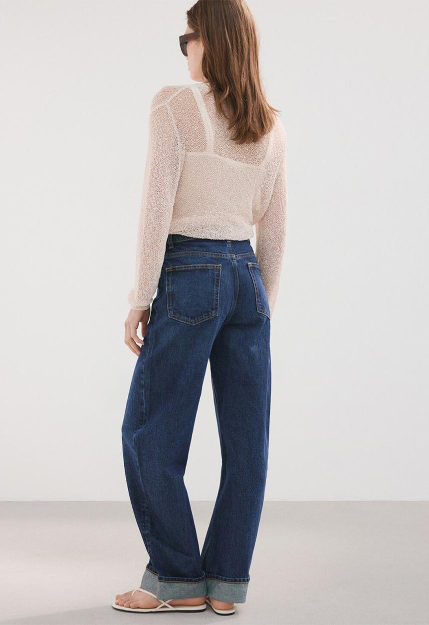 MANGO - Jeans eugenie - open blue