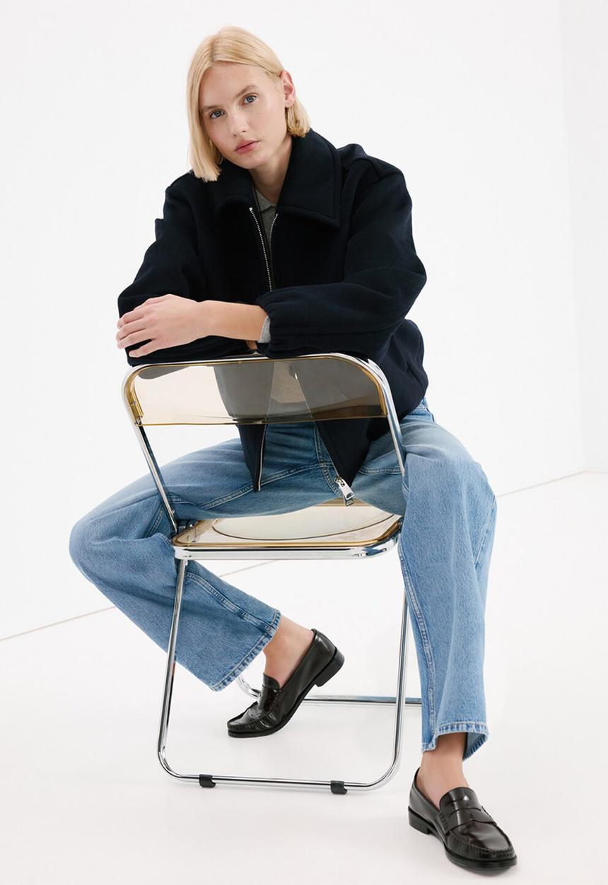 MANGO - Jeans river - open blue