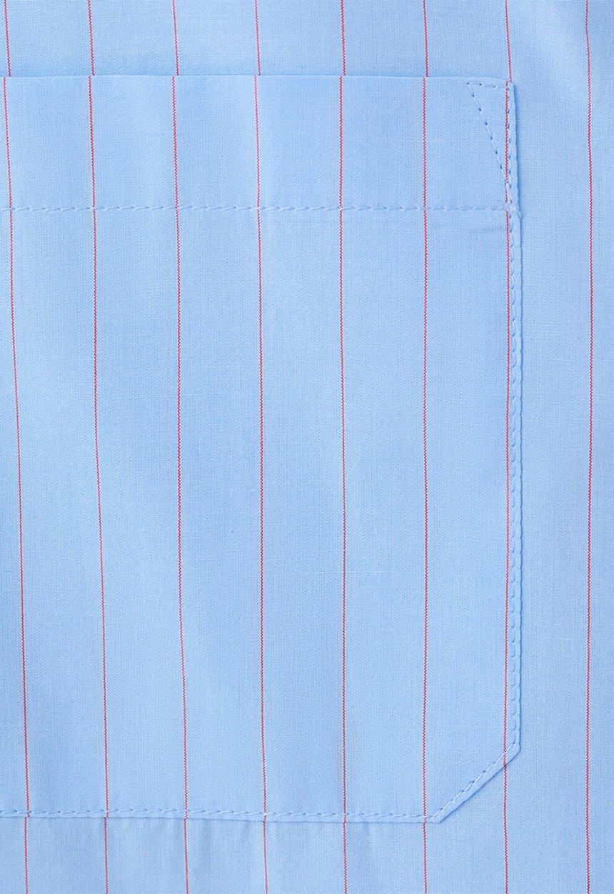 MANGO - Shirt regu  -  medium blue