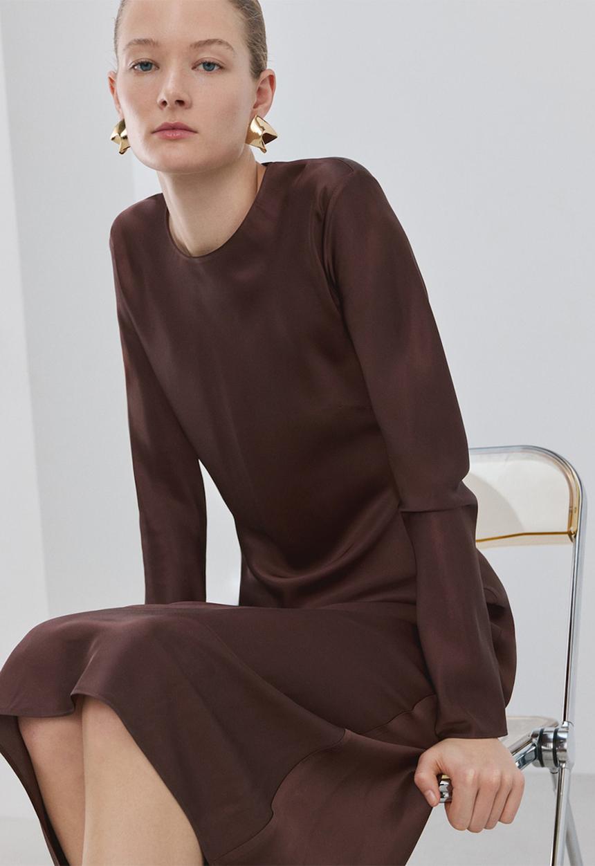 MANGO - Dress tayler- brown