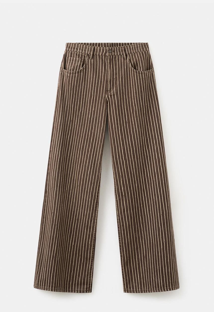 MANGO - Jeans florchi- dark brown