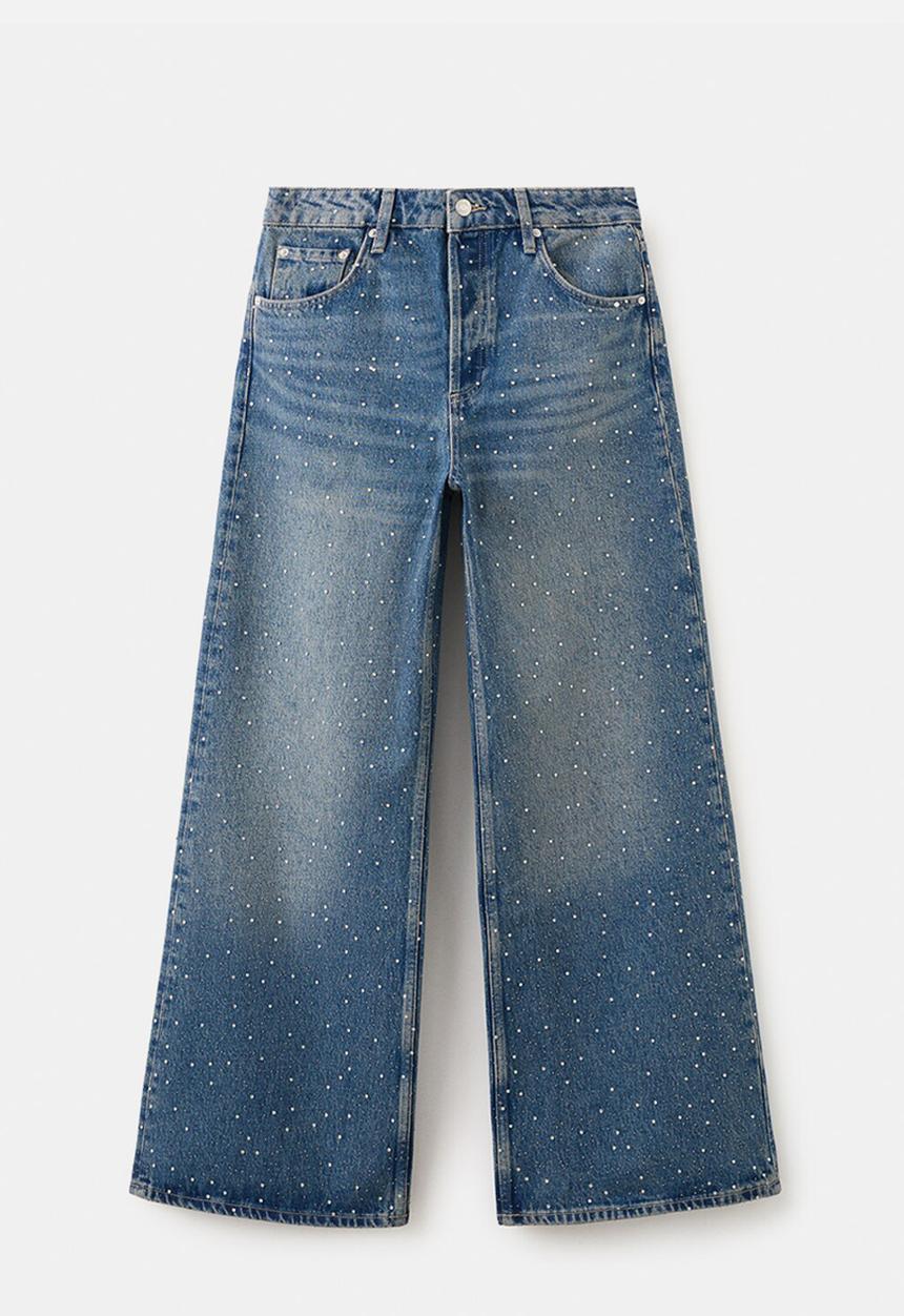 MANGO - Jeans caribe- open blue