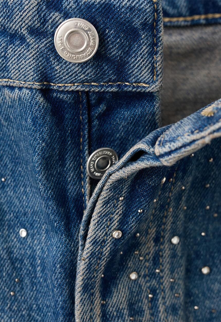 MANGO - Jeans caribe- open blue