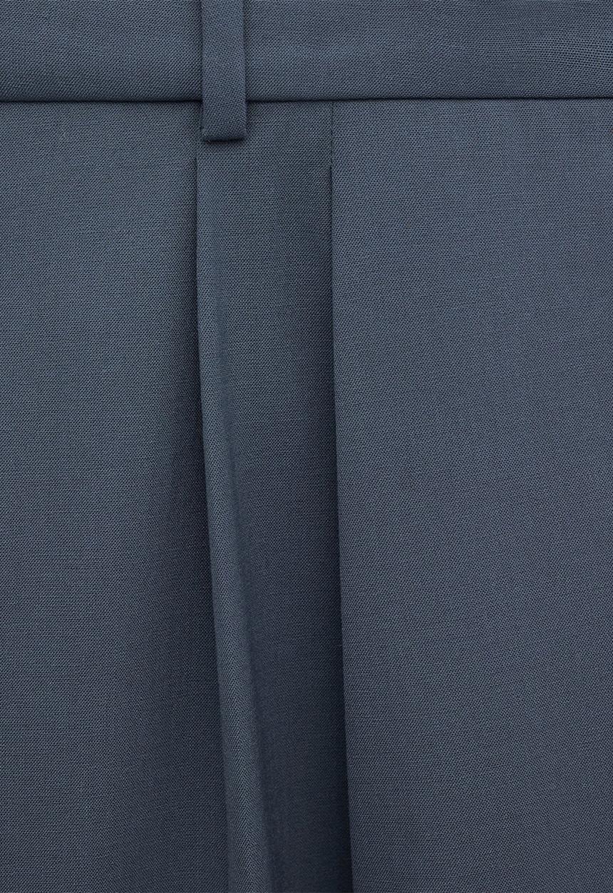 MANGO - Trousers uma- medium blue
