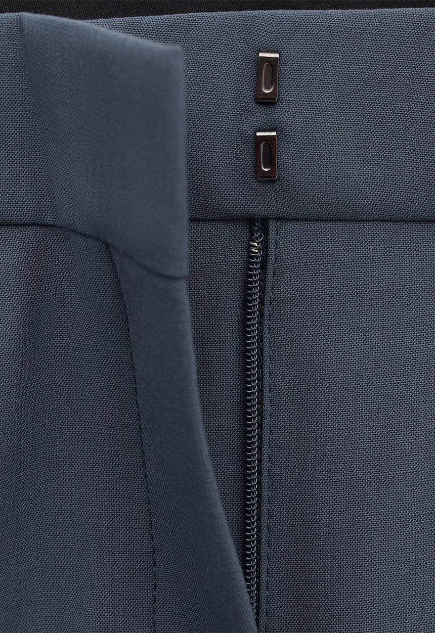 MANGO - Trousers uma- medium blue