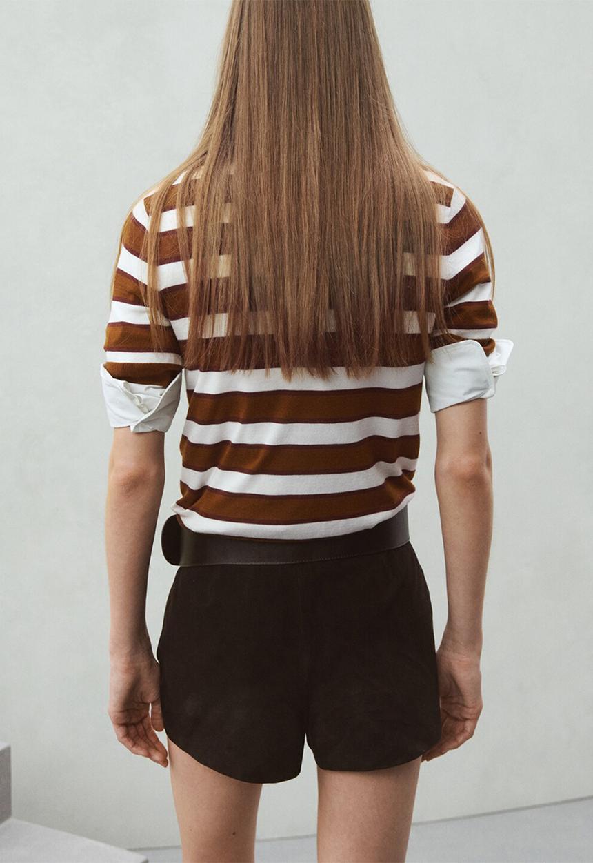 MANGO - Sweater copenh- dark brown