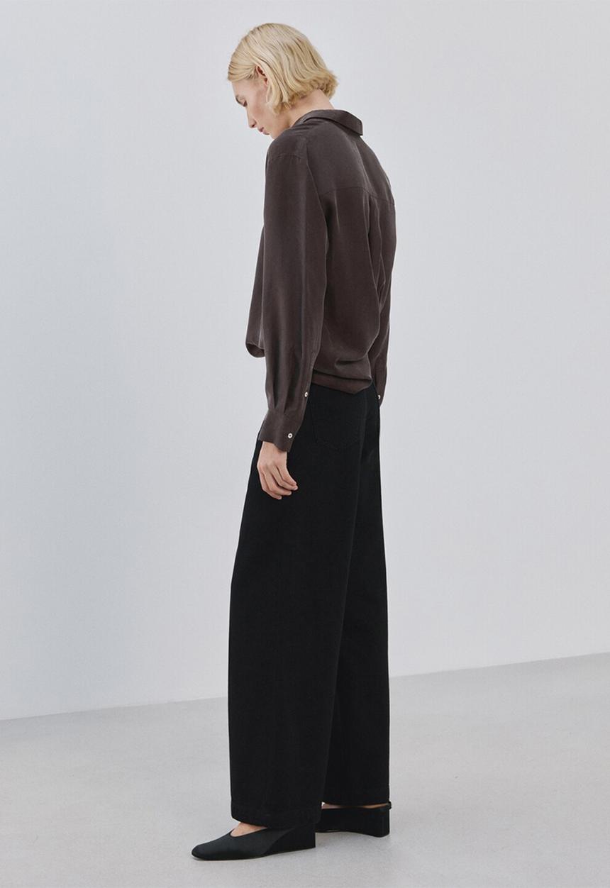 MANGO - Jeans lia- open gray
