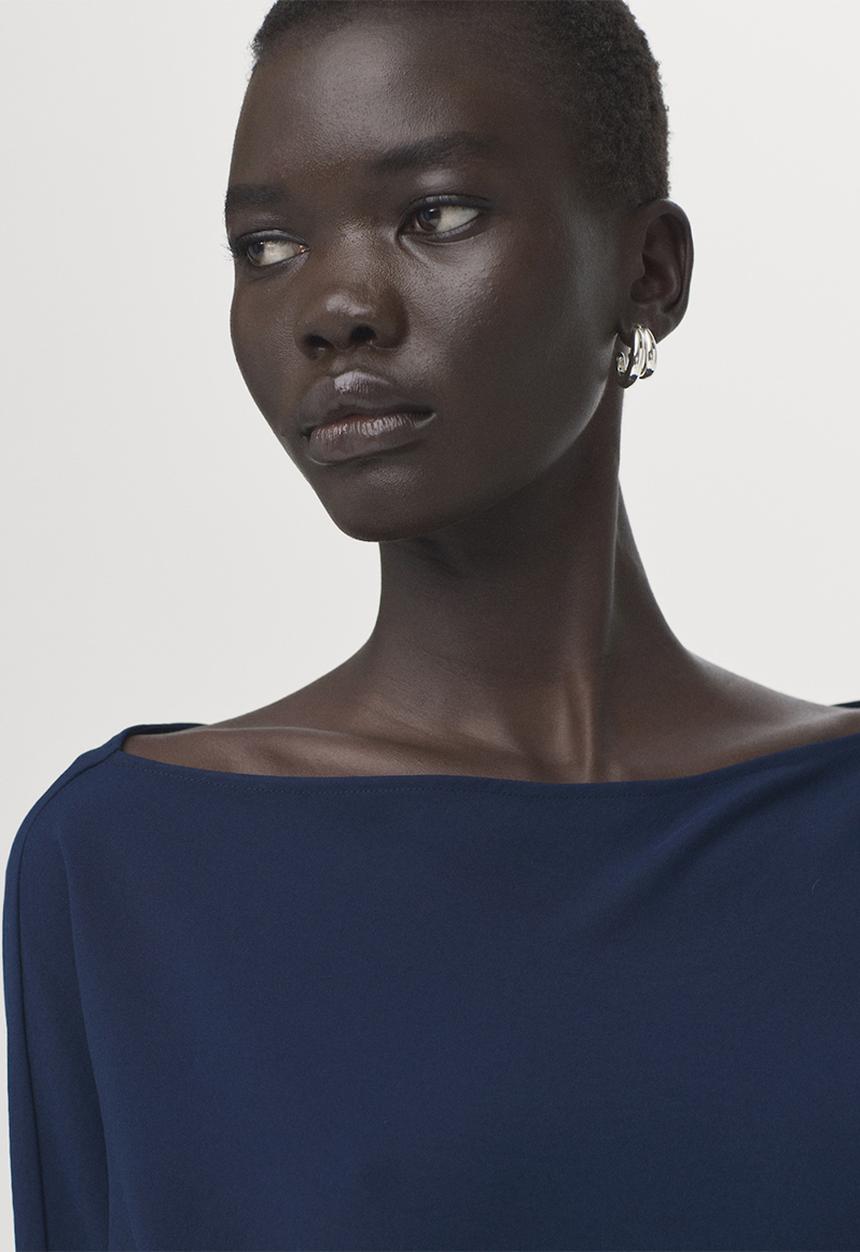 MANGO - Dress bety2- navy