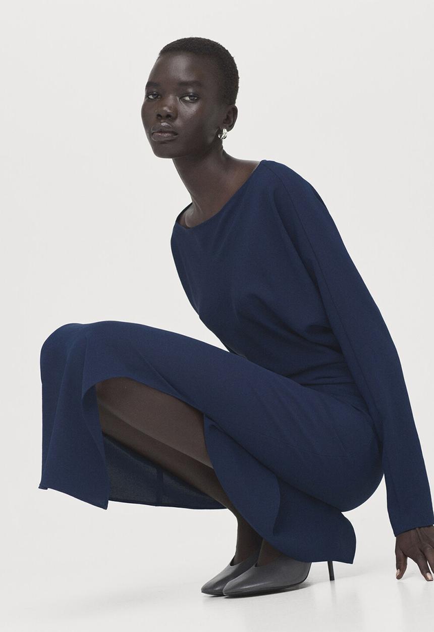 MANGO - Dress bety2- navy