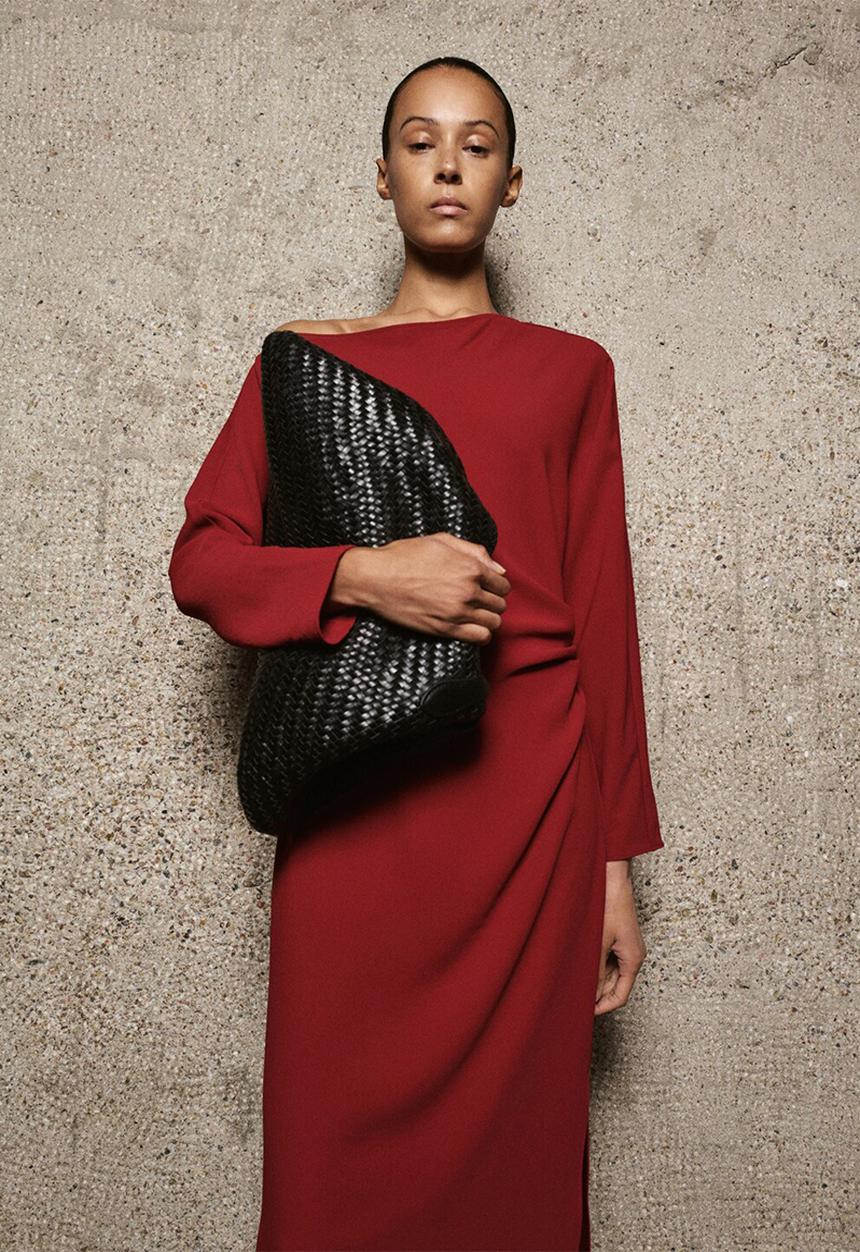 MANGO - Dress bety2- red