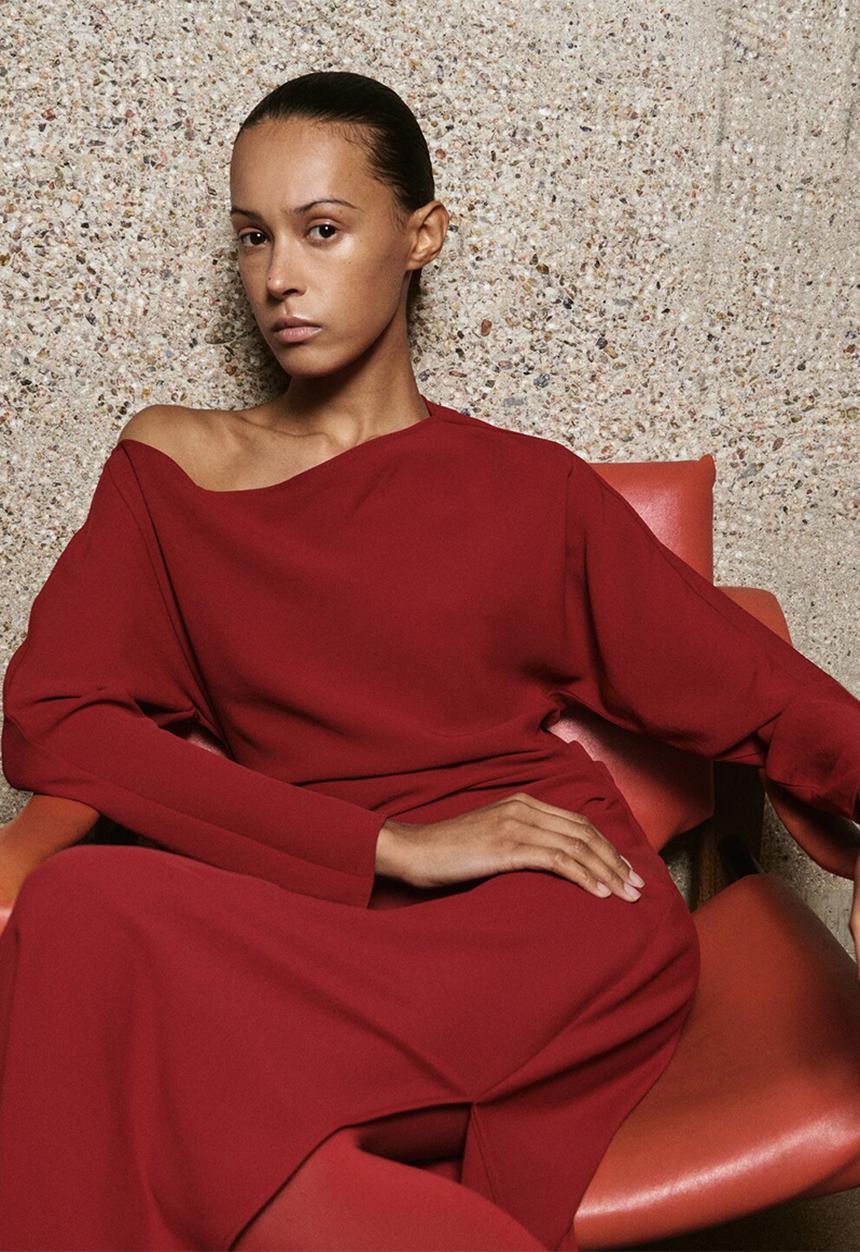 MANGO - Dress bety2- red