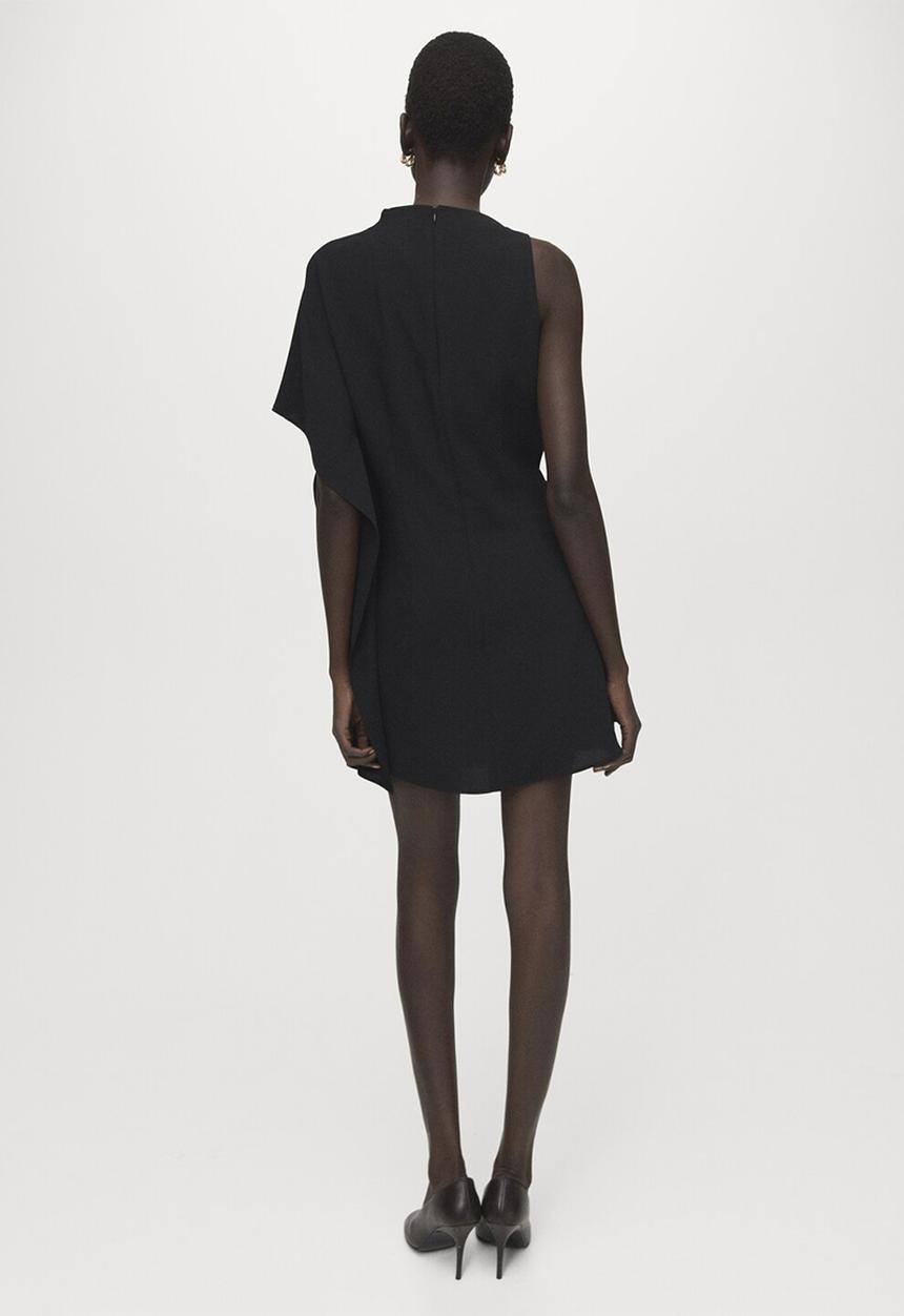 MANGO - Dress soliel- black