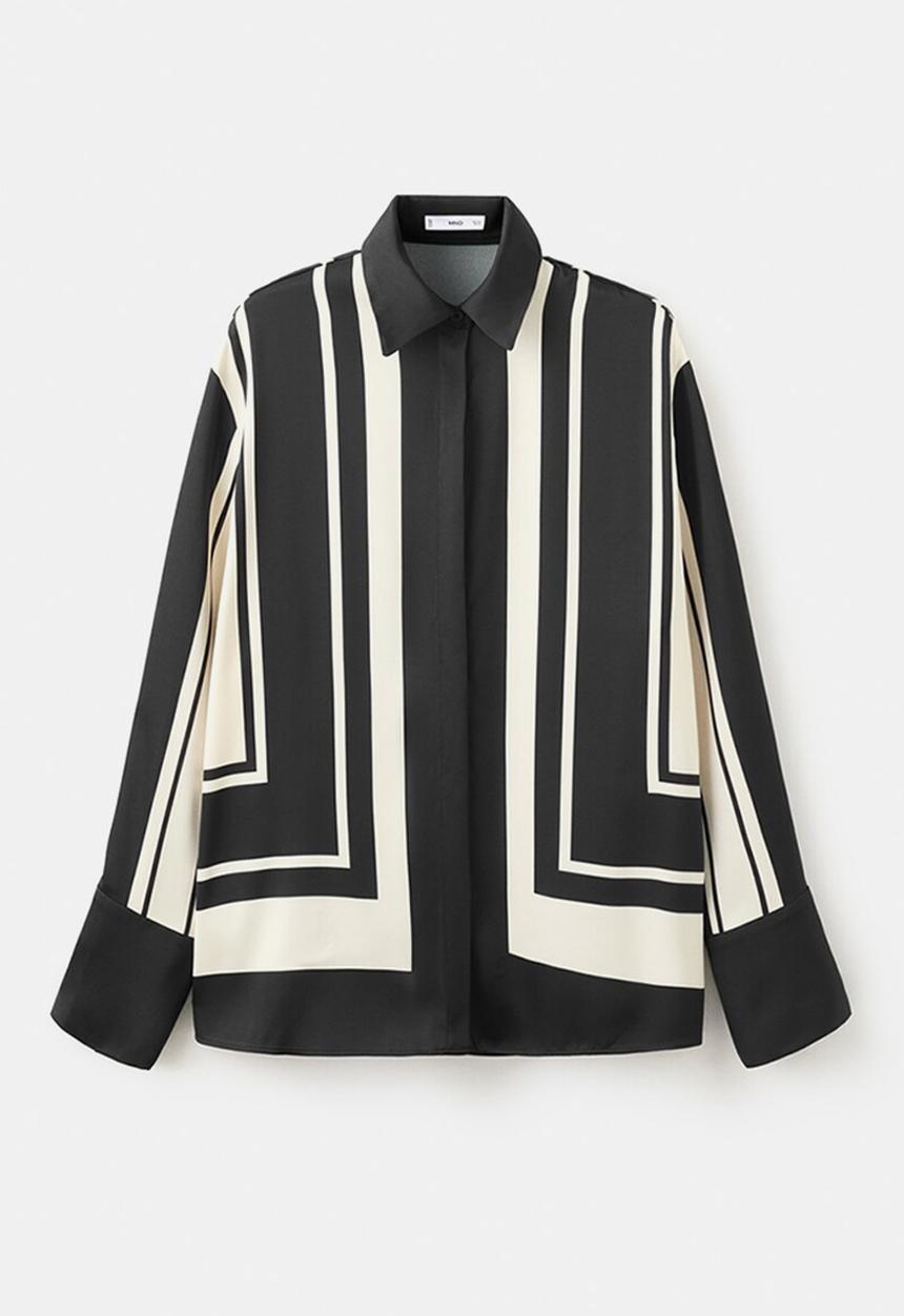 MANGO - Blouse carol- black